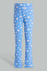 Redtag-Sky-Blue-Aop-Legging-Jeggings-Girls-2 to 8 Years