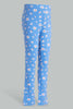 Redtag-Sky-Blue-Aop-Legging-Jeggings-Girls-2 to 8 Years