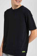 تنزيل الصورة على معرض الصور، Redtag-Black-Pique-Sweatshirt-BSR-Sweatshirts,-Category:Sweatshirts,-Colour:Black,-Filter:Senior-Boys-(9-to-14-Yrs),-New-In,-New-In-BSR,-Non-Sale,-S22D,-Section:Kidswear--
