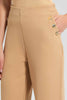 Redtag-Brown-Tappered-Trousers-With-Button-Detailing-Trousers-Women's-