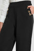 Redtag-Black-Tappered-Trousers-With-Button-Detailing-Trousers-Women's-