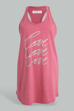 تنزيل الصورة على معرض الصور، Redtag-Pink-Sleeveless-Nightshirt-Nightshirts-Women&#39;s-

