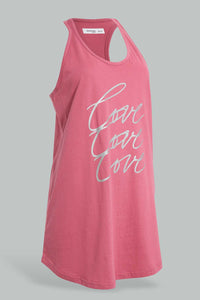 Redtag-Pink-Sleeveless-Nightshirt-Nightshirts-Women's-