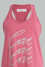تنزيل الصورة على معرض الصور، Redtag-Pink-Sleeveless-Nightshirt-Nightshirts-Women&#39;s-
