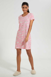 Redtag-Assorted-2-Pack-Nightshirt-Nightshirts-Women's-