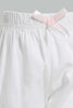 Redtag-White-Short-Denim-Shorts-Infant-Girls-3 to 24 Months