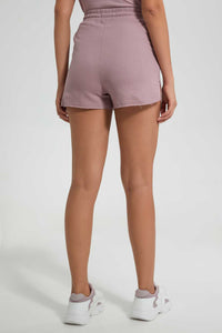 Redtag-Mauve-Keyline-Short-Loungewear-Shorts-Women's-