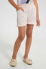 Redtag-Pink-Girls-Short-Casual-Shorts-Girls-2 to 8 Years