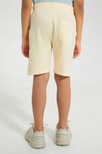 تنزيل الصورة على معرض الصور، Redtag-Beige-Print-Shorts-Active-Shorts-Boys-2 to 8 Years
