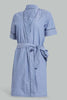 Redtag-Blue-Solid-Dobby-Robe-Category:Chemises,-Colour:Blue,-Filter:Women's-Clothing,-New-In,-New-In-Women,-Non-Sale,-S22D,-Section:Women,-Women-Chemises-Women's-