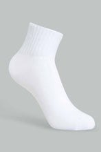 Load image into Gallery viewer, Redtag-White-4-Pc-Pack-Socks-Full-Length-Socks-Girls-2 to 8 Years
