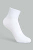 Redtag-White-4-Pc-Pack-Socks-Full-Length-Socks-Girls-2 to 8 Years