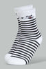 Redtag-Assorted-4-Pc-Pack-Socks-Full-Length-Socks-Girls-2 to 8 Years