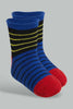 Redtag-Red-White-Blue-And-Navy-Striped-4-Pack-Socks-Category:Pyjama-Sets,-Colour:Blue,-Filter:Infant-Boys-(3-to-24-Mths),-Infant-Boys-Pyjama-Sets,-New-In,-New-In-INB,-Non-Sale,-S22C,-Section:Kidswear-Infant-Boys-