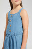 Redtag-Blue-Denim-Jump-Suit-With-Belt-Category:Jumpsuits,-Colour:Blue,-Filter:Girls-(2-to-8-Yrs),-Girls-Jumpsuits,-New-In,-New-In-GIR,-Non-Sale,-S22D,-Section:Kidswear-Girls-