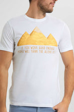 تنزيل الصورة على معرض الصور، Redtag-White-Graphic-T-Shirt-Graphic-T-Shirts-Men&#39;s-
