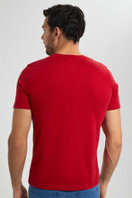 تنزيل الصورة على معرض الصور، Redtag-Red-Graphic-T-Shirt-Graphic-T-Shirts-Men&#39;s-
