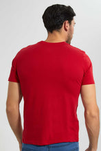 تنزيل الصورة على معرض الصور، Redtag-Red-Graphic-T-Shirt-Graphic-T-Shirts-Men&#39;s-
