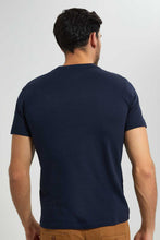 تنزيل الصورة على معرض الصور، Redtag-Navy-Graphic-T-Shirt-Graphic-T-Shirts-Men&#39;s-
