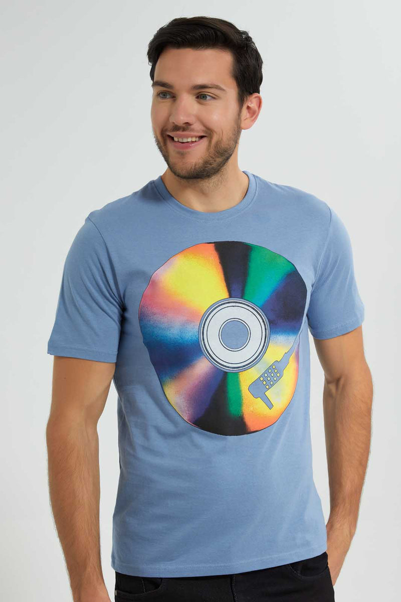 Redtag-Blue-Graphic-T-Shirt-Graphic-T-Shirts-Men's-