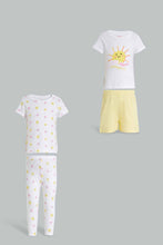 Load image into Gallery viewer, Redtag-Multi-Colour-2Pk-Pyjama-Sets-Pyjama-Sets-Infant-Girls-3 to 24 Months
