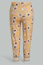 تنزيل الصورة على معرض الصور، Redtag-Yellow-Floral-Print-Trouser-Category:Trousers,-Colour:Yellow,-Filter:Plus-Size,-LDP-Trousers,-New-In,-New-In-LDP,-Non-Sale,-S22D,-Section:Women-Women&#39;s-
