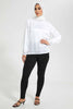 Redtag-White-Blouse-Long-Sleeve-With-Front-And-Sleeve-Open-Lace-Blouses-Women's-