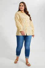 Load image into Gallery viewer, Redtag-Assorted-Stripe-Printed-Collared-Shirt-Long-Sleeve-Blouses-Women&#39;s-
