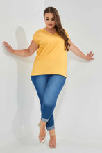 تنزيل الصورة على معرض الصور، Redtag-Yellow-V-Neck-Blouse-Blouses-Women&#39;s-
