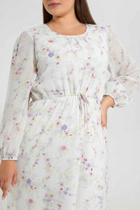 Redtag-Assorted-Printed--Belted-Dress-Dresses-Women's-