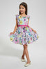 Redtag-Multi-Colored-Floral-Aop-Dress-Dresses-Girls-2 to 8 Years