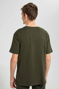 Olive Oversized T-Shirt