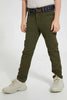 Redtag-Olive-Belted-Trouser-Chino-Trousers-Boys-2 to 8 Years