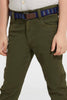 Redtag-Olive-Belted-Trouser-Chino-Trousers-Boys-2 to 8 Years