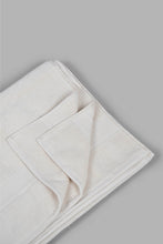 تنزيل الصورة على معرض الصور، Redtag-Beige-Textured-Cotton-Beach-Towel-Beach-Towels-Home-Bathroom-
