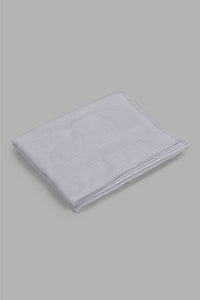 Redtag-Light-Grey-Textured-Cotton-Beach-Towel-Beach-Towels-Home-Bathroom-