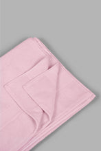 تنزيل الصورة على معرض الصور، Redtag-Pink-Textured-Cotton-Beach-Towel-Beach-Towels-Home-Bathroom-
