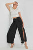 Redtag-Black-High-Wasit-Front-Tie-Up-Pants-Trousers-Women's-