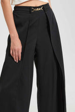 تنزيل الصورة على معرض الصور، Redtag-Black-High-Wasit-Front-Tie-Up-Pants-Trousers-Women&#39;s-
