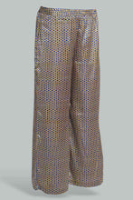 تنزيل الصورة على معرض الصور، Redtag-Assorted-Geometric-Print-Wide-Leg-Trouser-Culottes-Women&#39;s-
