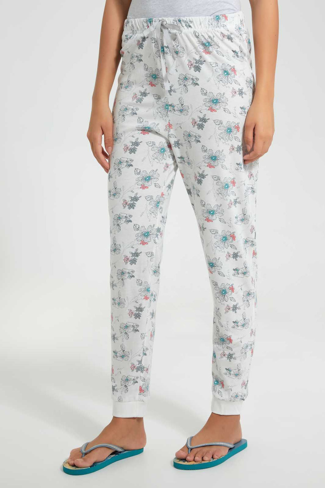 Redtag-Assorted-Single-Pack-Pyjama-Bottom-Leggings-Women's-