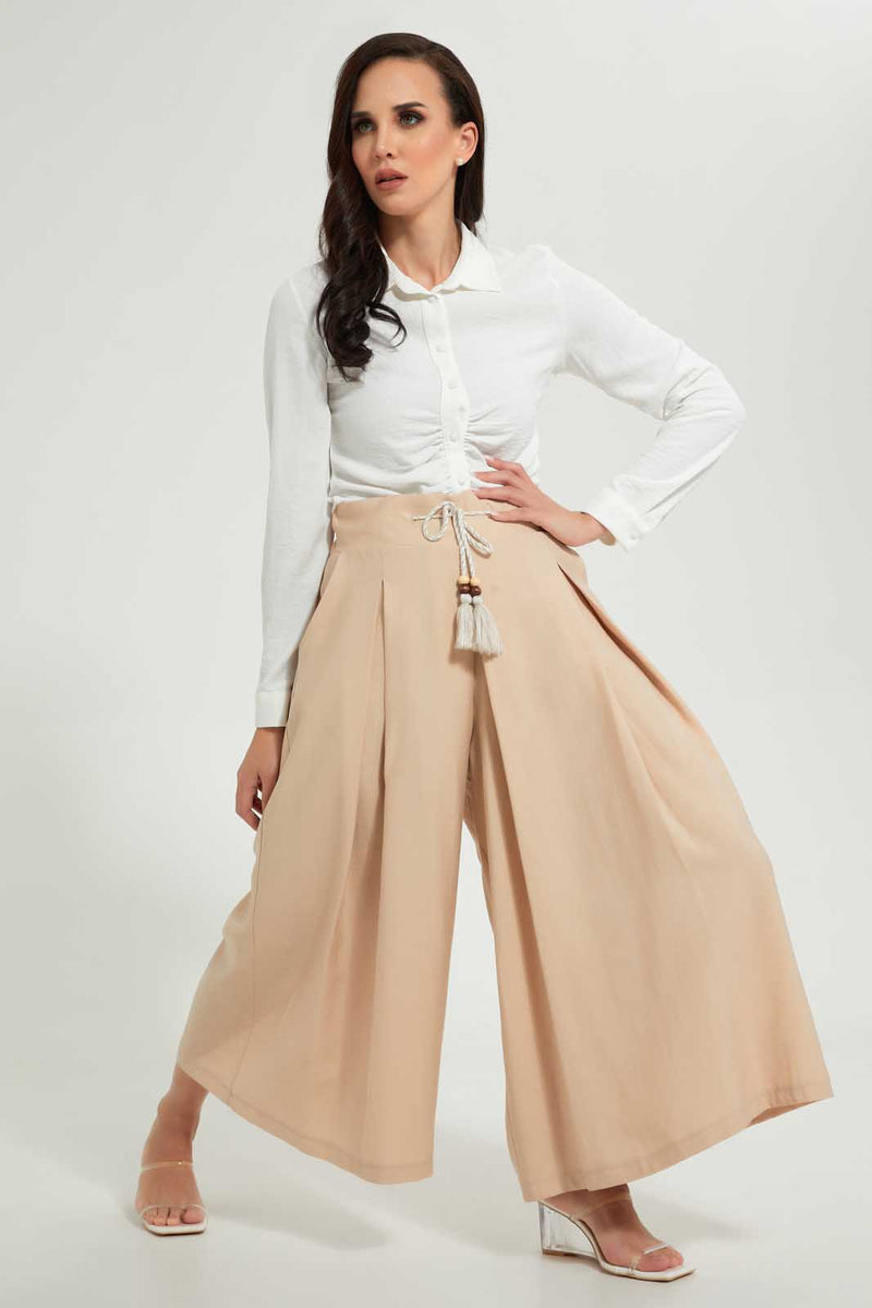 Redtag-Off-White-Collared-Blouse-Blouses--