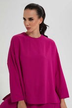 تنزيل الصورة على معرض الصور، Redtag-Fuchsia-Longsleeve-Blouse-Blouses--
