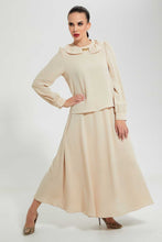 تنزيل الصورة على معرض الصور، Redtag-Beige-Longsleeve-Blouse-Blouses--
