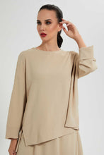 تنزيل الصورة على معرض الصور، Redtag-Beige-Longsleeve-Blouse-Blouses--
