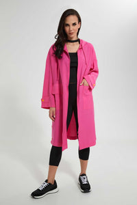 Redtag-Fuchsia-Longsleeve-Dress-Blouses--