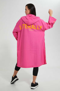 Redtag-Fuchsia-Longsleeve-Dress-Blouses--