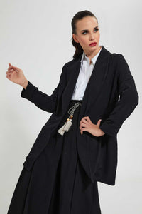 Redtag-Black-Collared-Cardigan-Cardigans--