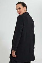 تنزيل الصورة على معرض الصور، Redtag-Black-Collared-Cardigan-Cardigans--
