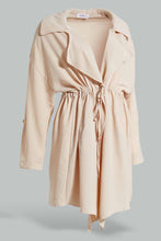 تنزيل الصورة على معرض الصور، Redtag-Beige-Collared-Open-Cardigan-Cardigans-Women&#39;s-
